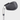 Golf club head cover with leather finish and magnetic clasp on a light gray background