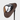 brown leather magnetic iron cover on a 5 iron
