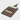 brown color leather golf tee holder