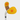 Layover and Co premium magnetic leather golf club head cover with yellow design on a white background