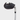 Golf club head cover with black leather and metal design on a light gray background