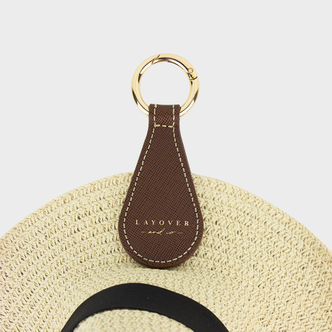 Leather Magnetic Hat Clip